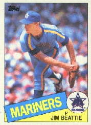 1985 Topps Baseball Cards      505     Jim Beattie
